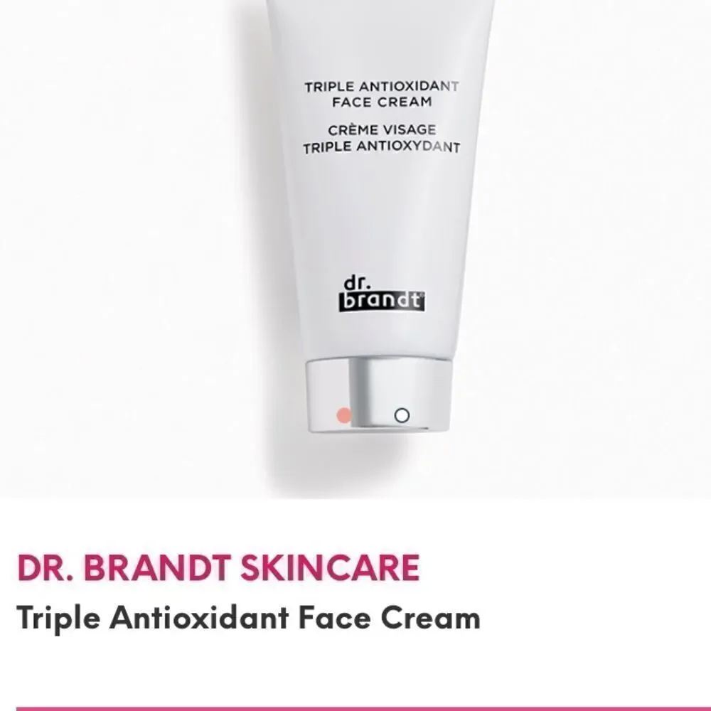 Dr. Brandt Skincare TRIPLE ANTIOXIDANT FACE CREAM NEW sealed Ipsy bag